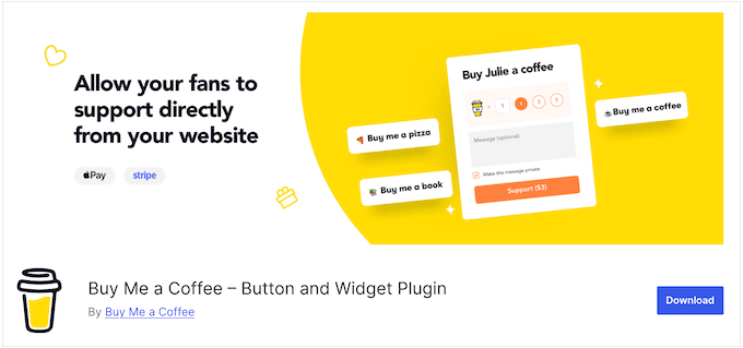 Buy Me a Coffee – El mejor para un botón de propina flotante en minutos Buy Me a Coffee – El mejor para un botón de propina flotante en minutos