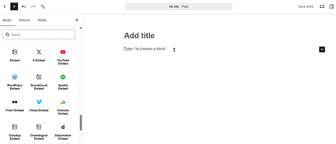 Incorpora un video di YouTube nel tuo post di WordPress Incorpora un video di YouTube nel tuo post di WordPress