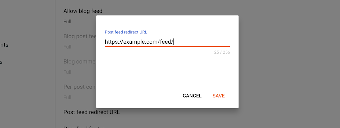 新しいサイトフィードURLを入力