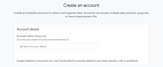 Creați un cont Google Analytics Creați un cont Google Analytics
