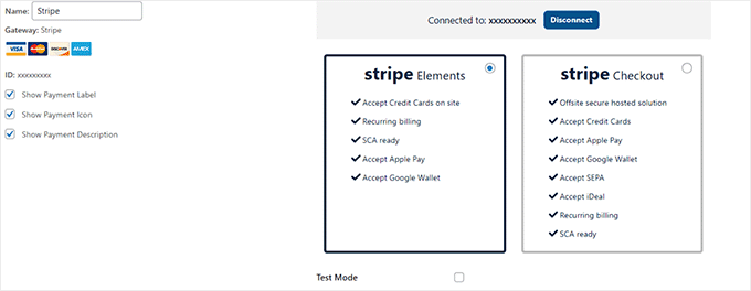 MemberPress connected to Stripe MemberPress connected to Stripe