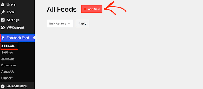 new-facebook-feed Creating a new Facebook events feed