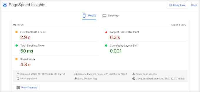 A page speed test for a free website A page speed test for a free website