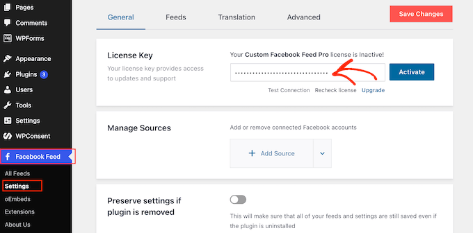How to activate Smash Balloon's Facebook plugin How to activate Smash Balloon's Facebook plugin