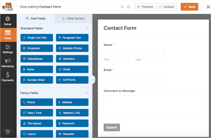 The WPForms drag and drop form builder for WordPress The WPForms drag and drop form builder for WordPress